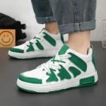 Factory Custom Skating Shoes for Boys Graffiti Fashion Unbranded Walking Shoes Casual Sports Sneaker for Man - Image 5