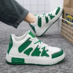 Factory Custom Skating Shoes for Boys Graffiti Fashion Unbranded Walking Shoes Casual Sports Sneaker for Man - Image 6