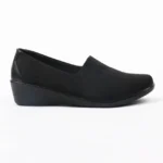 Ladies Comfortable Women Shoes Casual Flat Elastic Stretch Injection - Image 2