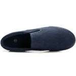 Unisex Penny Loafer Canvas Vulcanized Shoes Walking Sports Sneakers Casual Slip on Flats Shoes - Image 2