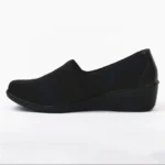 Ladies Comfortable Women Shoes Casual Flat Elastic Stretch Injection - Image 3